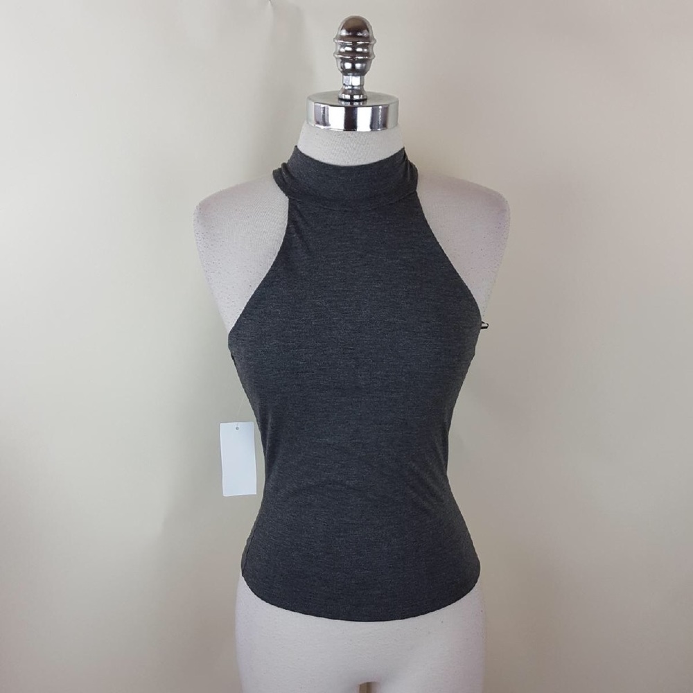 COPY - Mock neck crop top